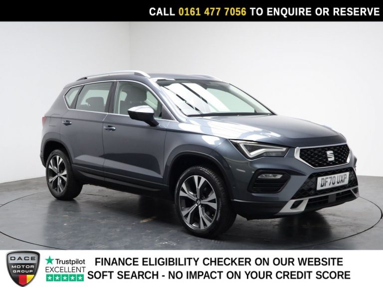 Used 2021 GREY SEAT ATECA SUV 1.5 TSI EVO SE Technology SUV 5dr Petrol DSG Euro 6 (s/s) (150 ps) PETROL (reg. 2021-01-22) (Automatic) for sale in Stockport