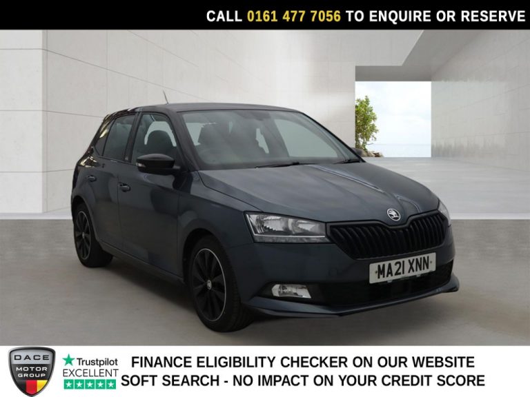 Used 2021 GREY SKODA FABIA Hatchback 1.0 TSI Monte Carlo Hatchback 5dr Petrol DSG Euro 6 (s/s) (95 ps) PETROL (reg. 2021-03-12) (Automatic) for sale in Stockport