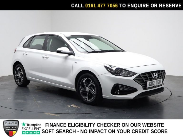 Used 2021 WHITE HYUNDAI I30 Hatchback 1.0L 5d  AUTO  118 BHP PETROL HYBRID (reg. 2021-07-30) (Automatic) for sale in Stockport