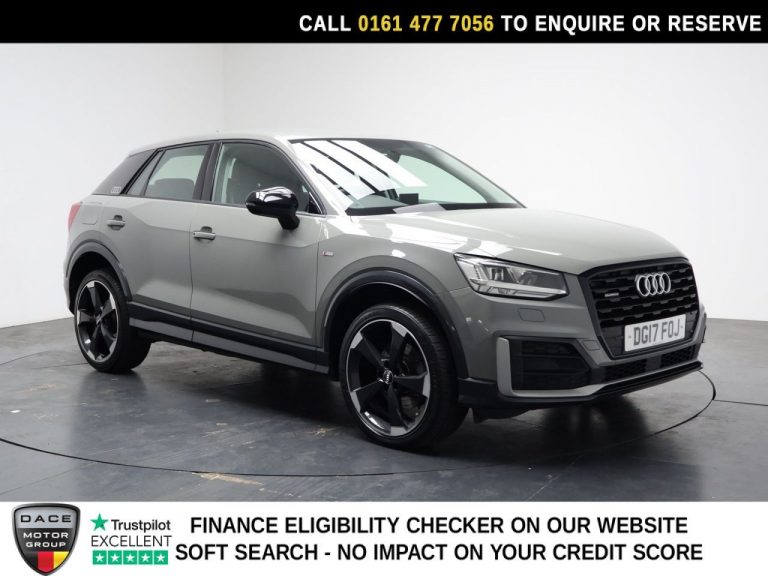 Used 2017 GREY AUDI Q2 SUV 2.0 TDI Edition 1 SUV 5dr Diesel S Tronic quattro Euro 6 (s/s) (150 ps) DIESEL (reg. 2017-03-03) (Automatic) for sale in Stockport