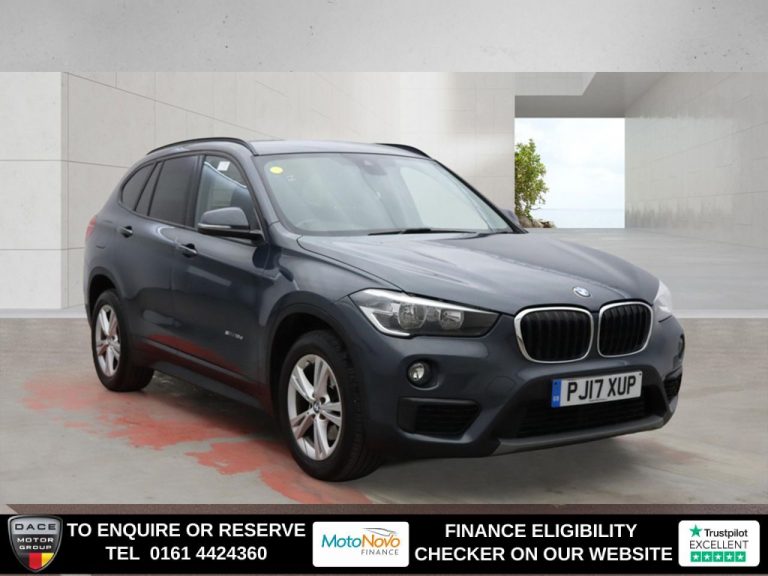Used 2017 GREY BMW X1 SUV 2.0 18d SE SUV 5dr Diesel Auto sDrive Euro 6 (s/s) (150 ps) DIESEL (reg. 2017-06-20) (Automatic) for sale in Stockport