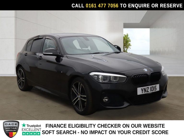 Used 2018 BLACK BMW 1 SERIES Hatchback 2.0 118d M Sport Shadow Edition Hatchback 5dr Diesel Auto Euro 6 (s/s) (150 ps) DIESEL (reg. 2018-08-03) (Automatic) for sale in Stockport