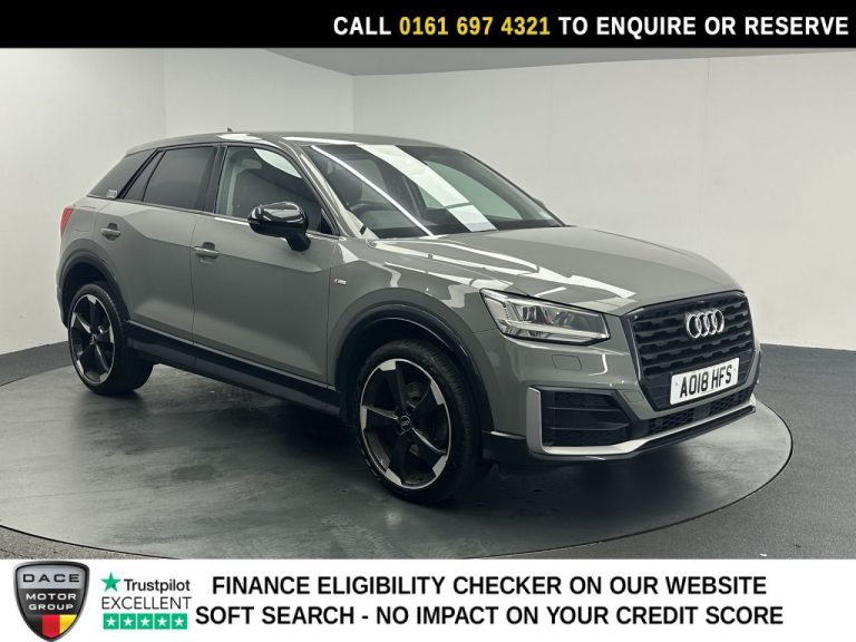 Used 2018 GREY AUDI Q2 SUV 1.4 TFSI CoD Edition 1 SUV 5dr Petrol S Tronic Euro 6 (s/s) (150 ps) PETROL (reg. 2018-03-27) (Automatic) for sale in Stockport