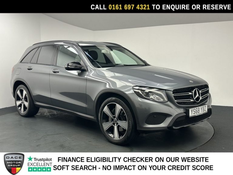 Used 2018 GREY MERCEDES-BENZ GLC SUV 2.1 GLC220d Urban Edition SUV 5dr Diesel G-Tronic+ 4MATIC Euro 6 (s/s) (170 ps) DIESEL (reg. 2018-11-19) (Automatic) for sale in Stockport
