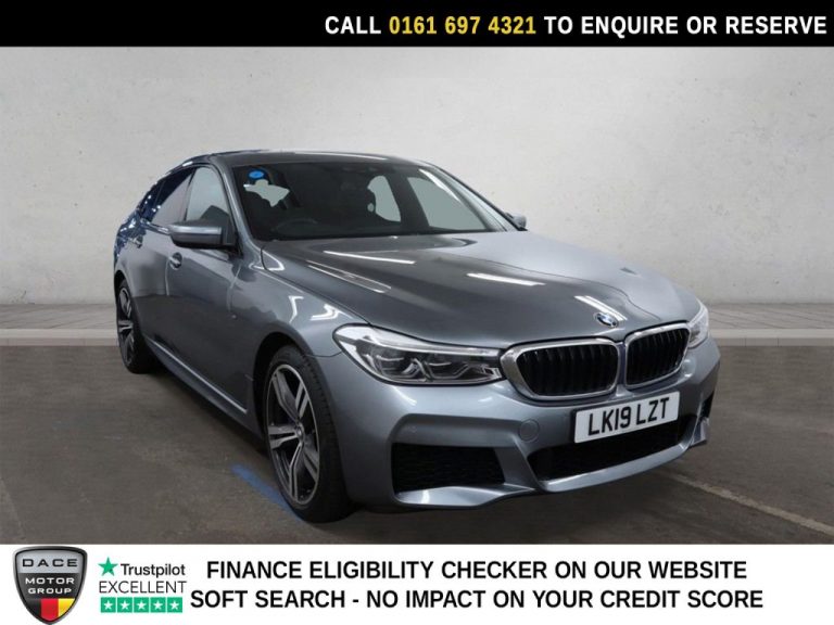 Used 2019 BLUE BMW 6 SERIES GRAN TURISMO Hatchback 3.0 630d M Sport GT 5dr Diesel Auto Euro 6 (s/s) (265 ps) DIESEL (reg. 2019-03-21) (Automatic) for sale in Stockport