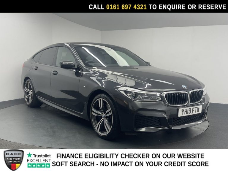 Used 2019 GREY BMW 6 SERIES GRAN TURISMO Hatchback 2.0 630i GPF M Sport GT 5dr Petrol Auto Euro 6 (s/s) (258 ps) PETROL (reg. 2019-08-07) (Automatic) for sale in Stockport
