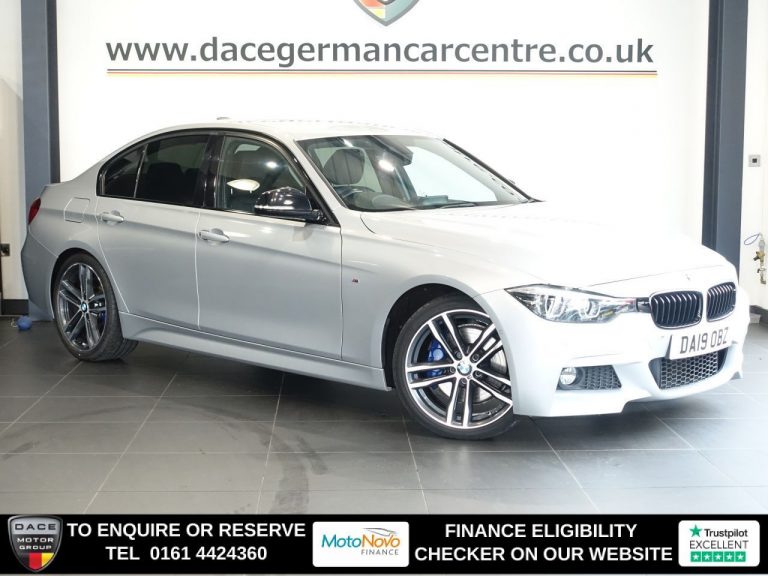Used 2019 SILVER BMW 3 SERIES Saloon 2.0 320i M Sport Shadow Edition Saloon 4dr Petrol Auto Euro 6 (s/s) (184 ps) PETROL (reg. 2019-03-26) (Automatic) for sale in Stockport
