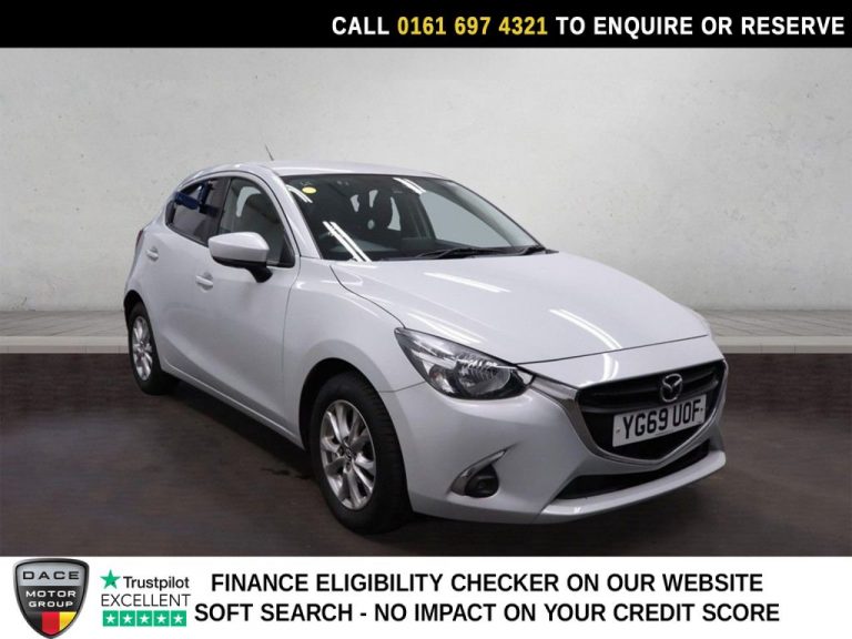 Used 2019 SILVER MAZDA MAZDA2 Hatchback 1.5 SKYACTIV-G SE-L Nav+ Hatchback 5dr Petrol Auto Euro 6 (s/s) (90 ps) PETROL (reg. 2019-09-02) (Automatic) for sale in Stockport