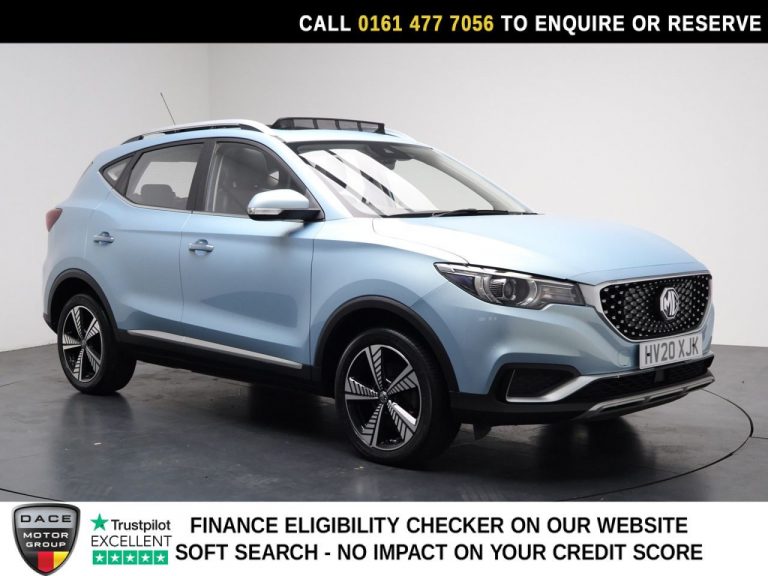 Used 2020 BLUE MG MG ZS SUV 44.5kWh Exclusive SUV 5dr Electric Auto (143 ps) ELECTRIC (reg. 2020-08-18) (Automatic) for sale in Stockport