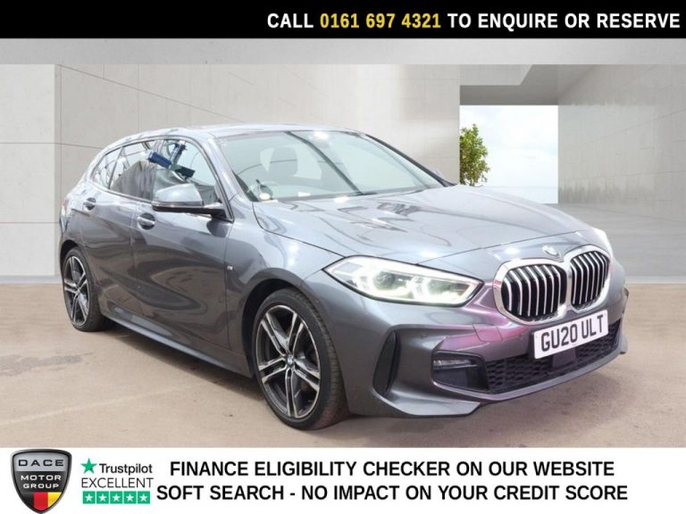 Used 2020 GREY BMW 1 SERIES Hatchback 2.0 118d M Sport Hatchback 5dr Diesel Auto Euro 6 (s/s) (150 ps) DIESEL (reg. 2020-03-01) (Automatic) for sale in Stockport