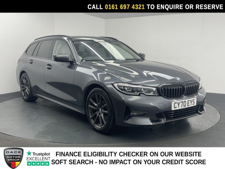 Used 2020 GREY BMW 3 SERIES Estate 2.0 320i Sport Touring 5dr Petrol Auto Euro 6 (s/s) (184 ps) PETROL (reg. 2020-12-17) (Automatic) for sale in Stockport