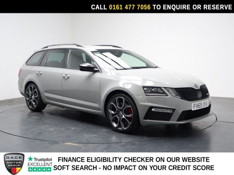 Used 2020 GREY SKODA OCTAVIA Estate 2.0 TSI GPF vRS Estate 5dr Petrol DSG Euro 6 (s/s) (245 ps) PETROL (reg. 2020-01-29) (Automatic) for sale in Stockport