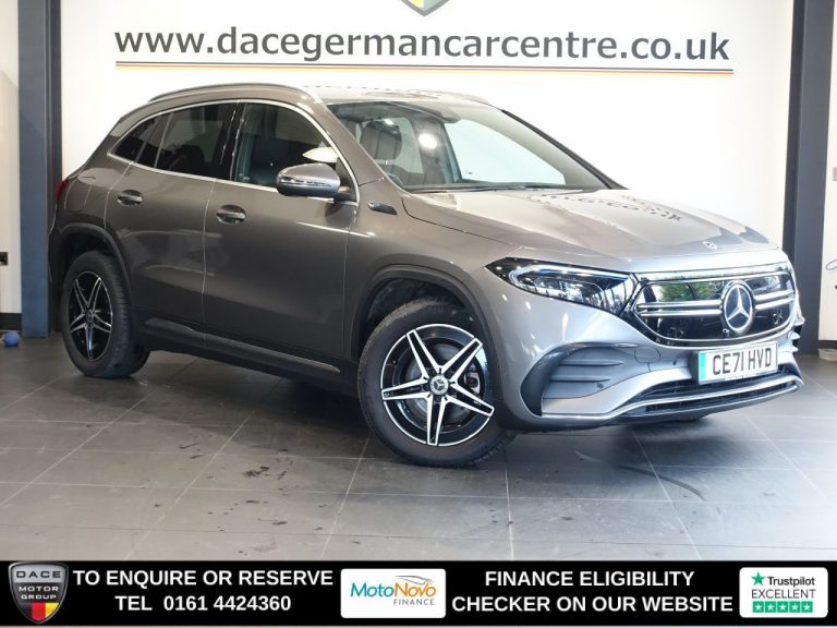 Used 2021 GREY MERCEDES-BENZ EQA SUV EQA 250 66.5kWh AMG Line SUV 5dr Electric Auto (190 ps) ELECTRIC (reg. 2021-10-06) (Automatic) for sale in Stockport