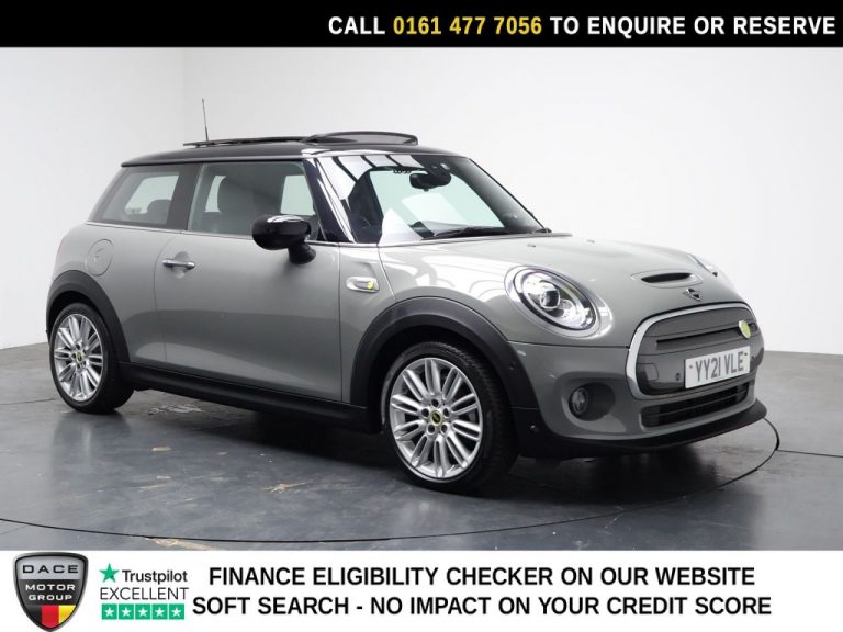 Used 2021 GREY MINI Electric Hatch Hatchback Cooper SE 32.6kWh Level 3 Hatchback 3dr Electric Auto (184 ps) ELECTRIC (reg. 2021-03-24) (Automatic) for sale in Stockport