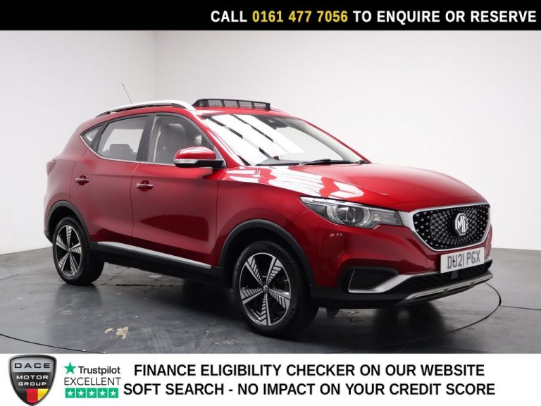 Used 2021 RED MG MG ZS SUV 44.5kWh Exclusive SUV 5dr Electric Auto (143 ps) ELECTRIC (reg. 2021-03-11) (Automatic) for sale in Stockport