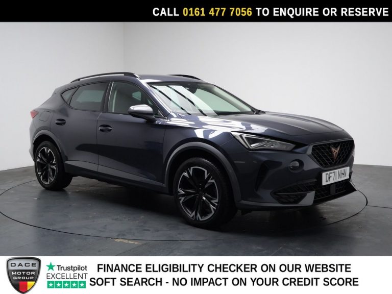 Used 2022 GREY CUPRA FORMENTOR SUV 1.4 eHybrid 12.8kWh V1 SUV 5dr Petrol Plug-in Hybrid DSG Euro 6 (s/s) (204 ps) PETROL PLUG-IN HYBRID (reg. 2022-01-19) (Automatic) for sale in Stockport