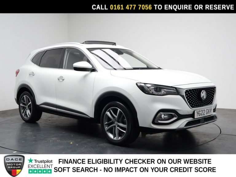 Used 2022 WHITE MG MG HS SUV 1.5 T-GDI Exclusive SUV 5dr Petrol DCT Euro 6 (s/s) (162 ps) PETROL (reg. 2022-03-23) (Automatic) for sale in Stockport