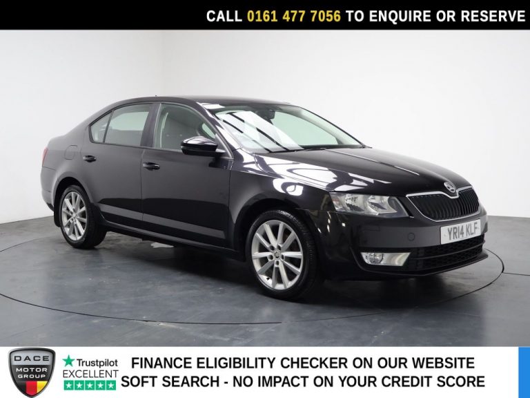 Used 2014 BLACK SKODA OCTAVIA Hatchback 1.6 TDI Elegance Hatchback 5dr Diesel DSG Euro 5 (s/s) (105 ps) DIESEL (reg. 2014-03-18) (Automatic) for sale in Stockport