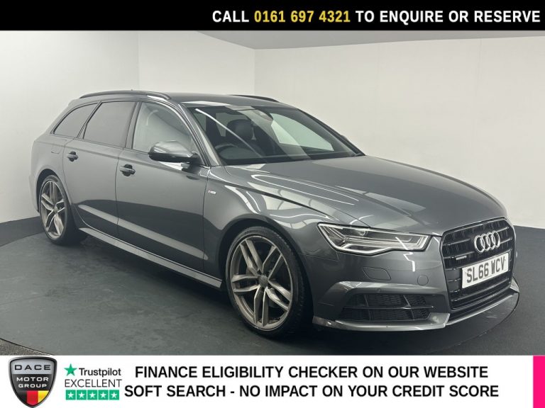 Used 2016 GREY AUDI A6 AVANT Estate 3.0 TDI V6 Black Edition Estate 5dr Diesel S Tronic quattro Euro 6 (s/s) (218 ps) DIESEL (reg. 2016-11-30) (Automatic) for sale in Stockport