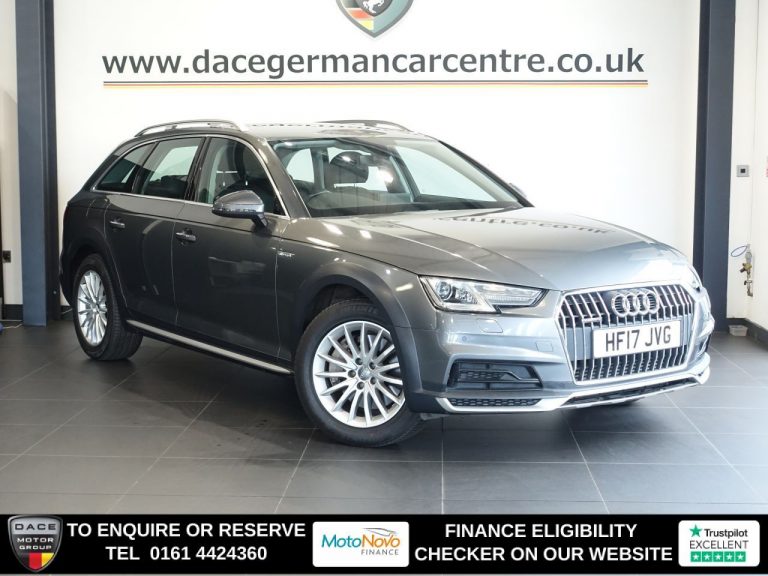 Used 2017 GREY AUDI A4 ALLROAD Estate 3.0 TDI V6 Estate 5dr Diesel Tiptronic quattro Euro 6 (s/s) (272 ps) DIESEL (reg. 2017-03-09) (Automatic) for sale in Stockport