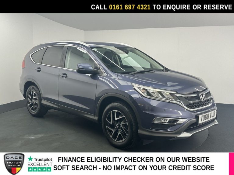 Used 2018 BLUE HONDA CR-V SUV 2.0 i-VTEC SE Plus Navi SUV 5dr Petrol Auto 4WD Euro 6 (155 ps) PETROL (reg. 2018-09-19) (Automatic) for sale in Stockport