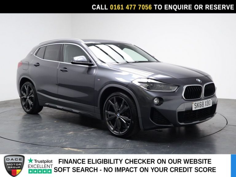 Used 2018 GREY BMW X2 SUV 2.0 20d M Sport X SUV 5dr Diesel Auto xDrive Euro 6 (s/s) (190 ps) DIESEL (reg. 2018-09-22) (Automatic) for sale in Stockport
