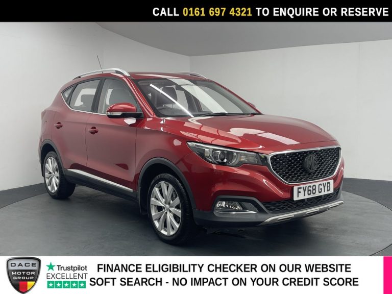 Used 2018 RED MG MG ZS SUV 1.0 T-GDI Excite SUV 5dr Petrol Auto Euro 6 (111 ps) PETROL (reg. 2018-10-15) (Automatic) for sale in Stockport