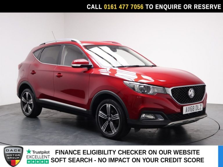 Used 2018 RED MG MG ZS SUV 1.0 T-GDI Exclusive SUV 5dr Petrol Auto Euro 6 (111 ps) PETROL (reg. 2018-09-29) (Automatic) for sale in Stockport