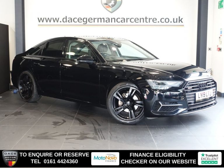 Used 2019 BLACK AUDI A6 SALOON Saloon 2.0 TDI 40 Sport Saloon 4dr Diesel S Tronic Euro 6 (s/s) (204 ps) DIESEL (reg. 2019-03-29) (Automatic) for sale in Stockport