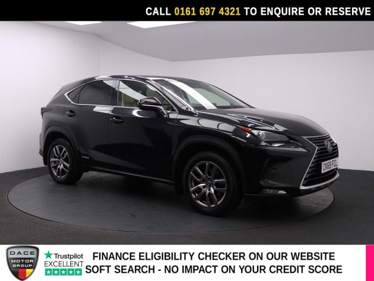 Used 2019 BLACK LEXUS NX SUV 2.5 300h GPF SUV 5dr Petrol Hybrid E-CVT 4WD Euro 6 (s/s) (197 ps) PETROL HYBRID (reg. 2019-09-30) (Automatic) for sale in Stockport