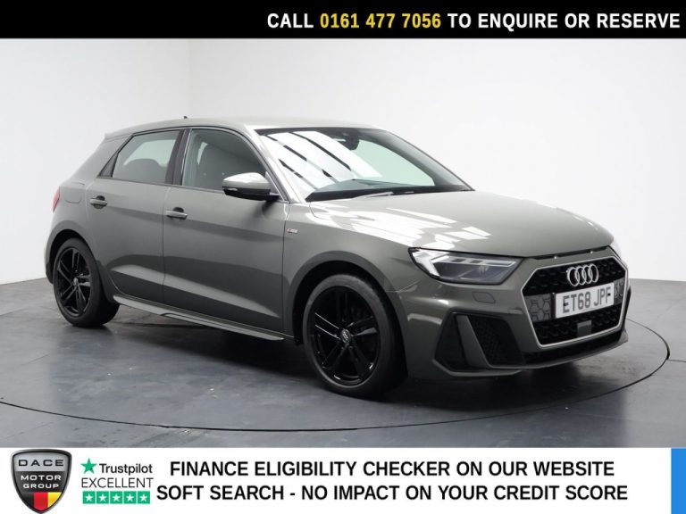 Used 2019 GREY AUDI A1 Hatchback 1.5 TFSI 35 S line Sportback 5dr Petrol S Tronic Euro 6 (s/s) (150 ps) PETROL (reg. 2019-01-24) (Automatic) for sale in Stockport