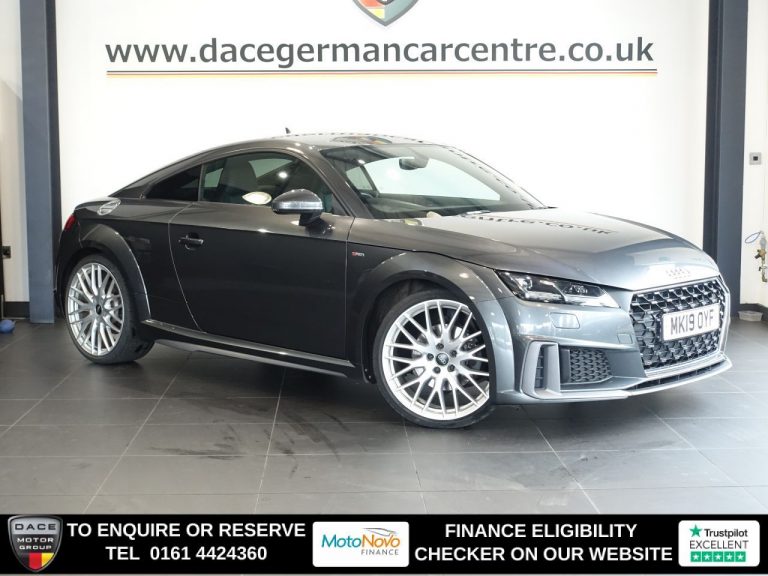 Used 2019 GREY AUDI TT Coupe 2.0 TFSI 40 S line Coupe 3dr Petrol S Tronic Euro 6 (s/s) (197 ps) PETROL (reg. 2019-03-26) (Automatic) for sale in Stockport