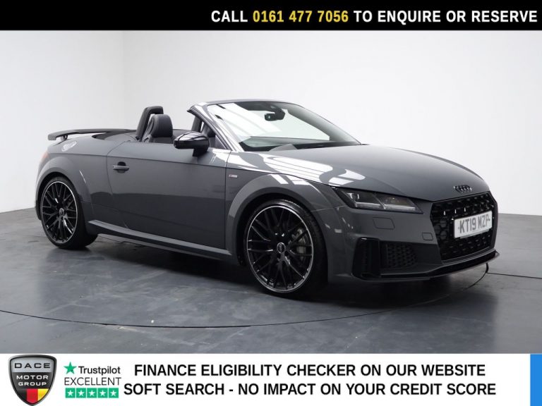Used 2019 GREY AUDI TT Convertible 2.0 TFSI 45 Black Edition Roadster 2dr Petrol S Tronic Euro 6 (s/s) (245 ps) PETROL (reg. 2019-04-26) (Automatic) for sale in Stockport