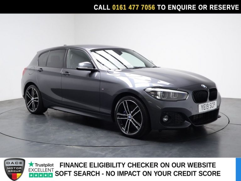 Used 2019 GREY BMW 1 SERIES Hatchback 2.0 118d M Sport Shadow Edition Hatchback 5dr Diesel Auto Euro 6 (s/s) (150 ps) DIESEL (reg. 2019-07-25) (Automatic) for sale in Stockport