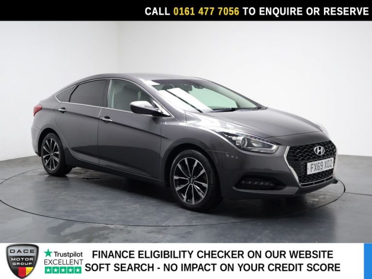 Used 2019 GREY HYUNDAI I40 Saloon 1.6 CRDi SE Nav Saloon 4dr Diesel DCT Euro 6 (s/s) (136 ps) DIESEL (reg. 2019-12-31) (Automatic) for sale in Stockport
