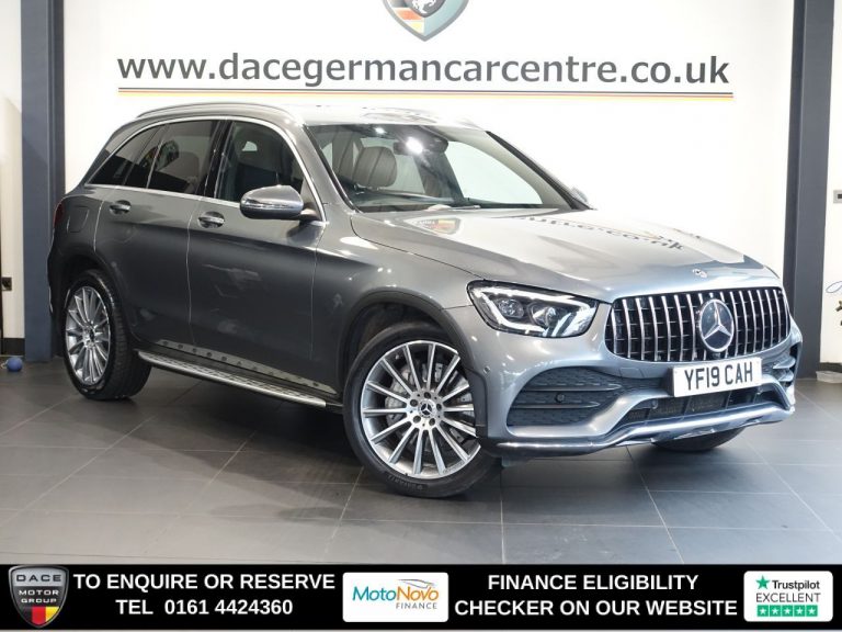 Used 2019 GREY MERCEDES-BENZ GLC SUV 2.0 GLC300d AMG Line (Premium) SUV 5dr Diesel G-Tronic+ 4MATIC Euro 6 (s/s) (245 ps) DIESEL (reg. 2019-07-25) (Automatic) for sale in Stockport