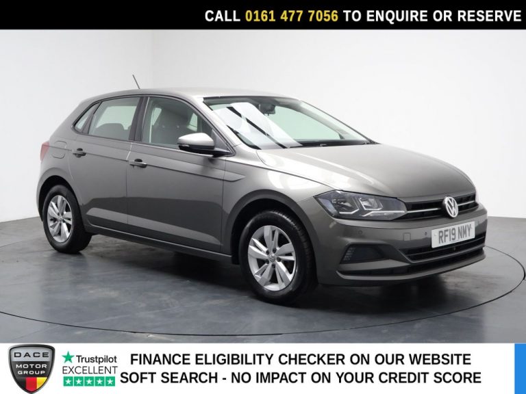 Used 2019 GREY VOLKSWAGEN POLO Hatchback 1.0 TSI GPF SE Hatchback 5dr Petrol DSG Euro 6 (s/s) (95 ps) PETROL (reg. 2019-03-28) (Automatic) for sale in Stockport