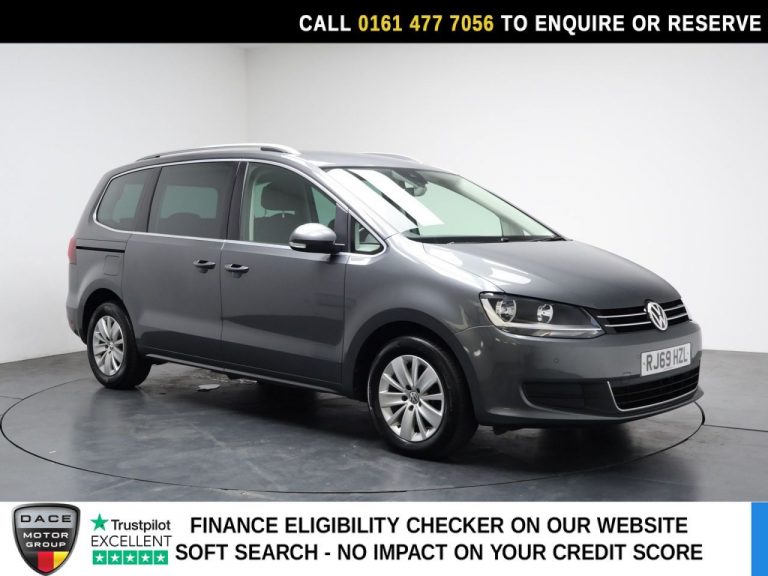 Used 2019 GREY VOLKSWAGEN SHARAN MPV 1.4 TSI GPF SE Nav MPV 5dr Petrol DSG Euro 6 (s/s) (150 ps) PETROL (reg. 2019-12-12) (Automatic) for sale in Stockport