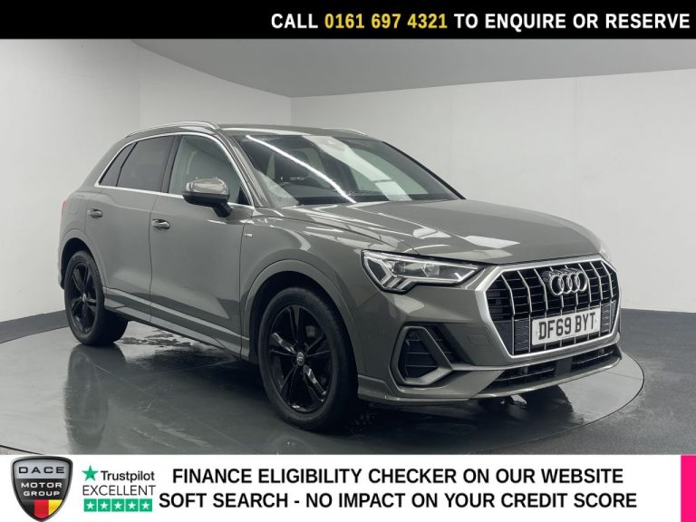 Used 2020 GREY AUDI Q3 SUV 2.0 TDI 35 S line SUV 5dr Diesel S Tronic Euro 6 (s/s) (150 ps) DIESEL (reg. 2020-02-19) (Automatic) for sale in Stockport