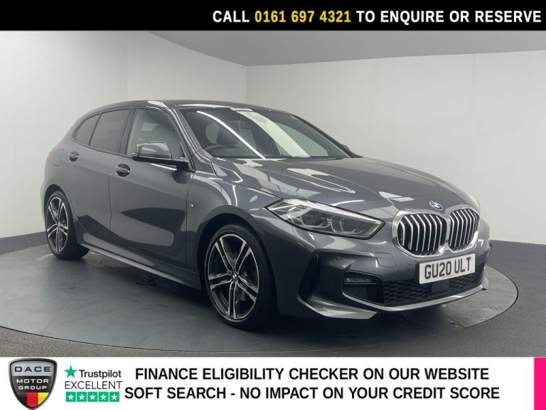 Used 2020 GREY BMW 1 SERIES Hatchback 2.0 118d M Sport Hatchback 5dr Diesel Auto Euro 6 (s/s) (150 ps) DIESEL (reg. 2020-03-01) (Automatic) for sale in Stockport