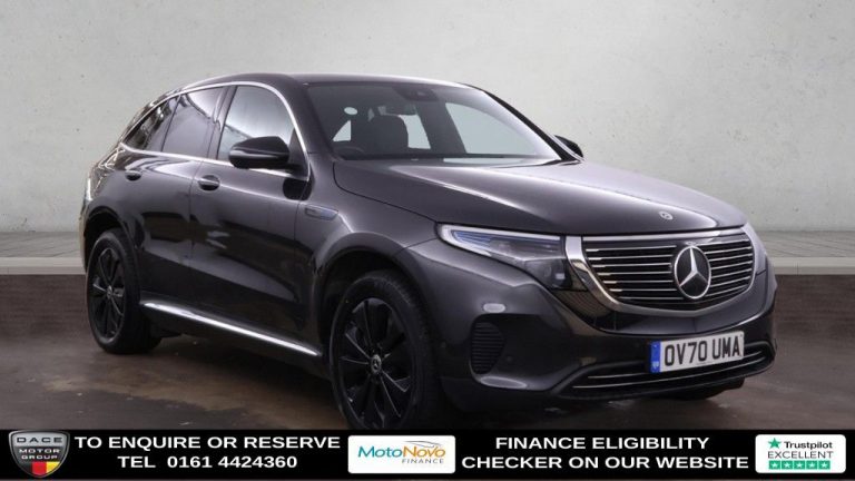 Used 2020 GREY MERCEDES-BENZ EQC SUV EQC 400 80kWh Sport SUV 5dr Electric Auto 4MATIC (408 ps) ELECTRIC (reg. 2020-11-05) (Automatic) for sale in Stockport