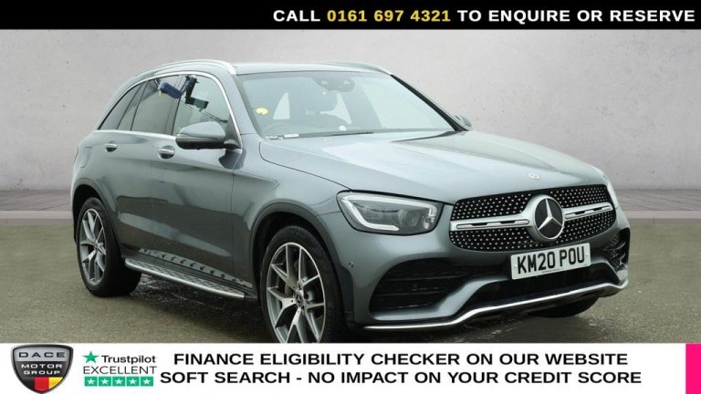 Used 2020 GREY MERCEDES-BENZ GLC SUV 2.0 GLC300d AMG Line (Premium Plus) SUV 5dr Diesel G-Tronic+ 4MATIC Euro 6 (s/s) (245 ps) DIESEL (reg. 2020-05-29) (Automatic) for sale in Stockport