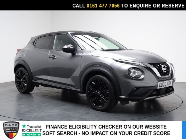 Used 2020 GREY NISSAN JUKE SUV 1.0 DIG-T Tekna+ SUV 5dr Petrol DCT Auto Euro 6 (s/s) (117 ps) PETROL (reg. 2020-03-20) (Automatic) for sale in Stockport