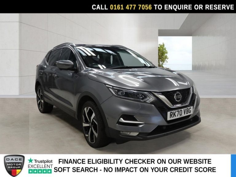 Used 2020 GREY NISSAN QASHQAI SUV 1.3 DIG-T Tekna SUV 5dr Petrol DCT Auto Euro 6 (s/s) (160 ps) PETROL (reg. 2020-09-01) (Automatic) for sale in Stockport
