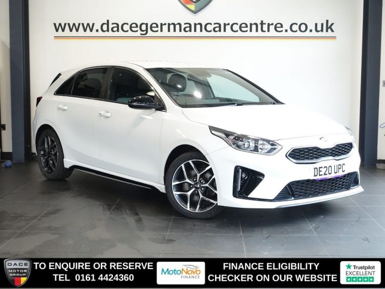 Used 2020 WHITE KIA CEED Hatchback 1.4 T-GDi GT-Line Hatchback 5dr Petrol DCT Euro 6 (s/s) (138 bhp) PETROL (reg. 2020-05-29) (Automatic) for sale in Stockport