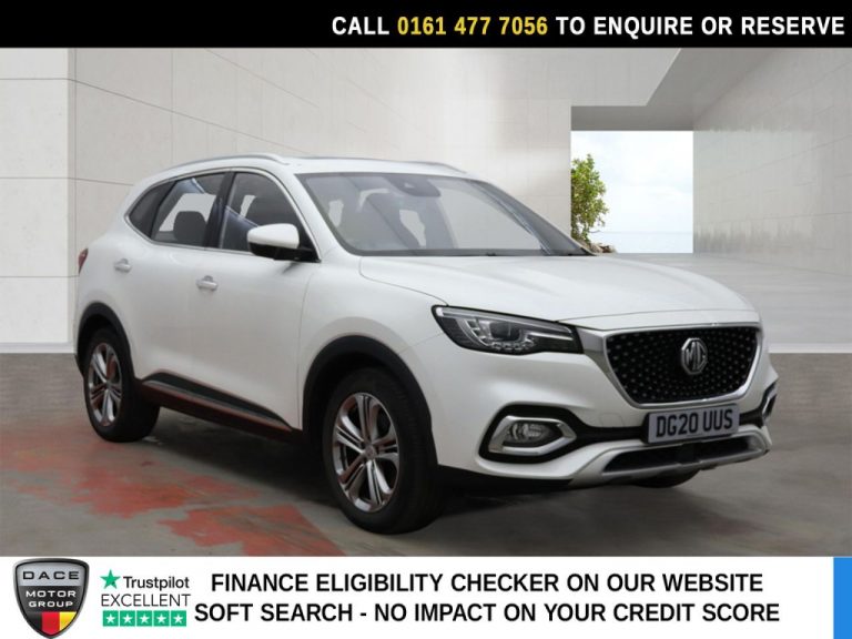 Used 2020 WHITE MG MG HS SUV 1.5 T-GDI Exclusive SUV 5dr Petrol DCT Euro 6 (s/s) (162 ps) PETROL (reg. 2020-03-02) (Automatic) for sale in Stockport