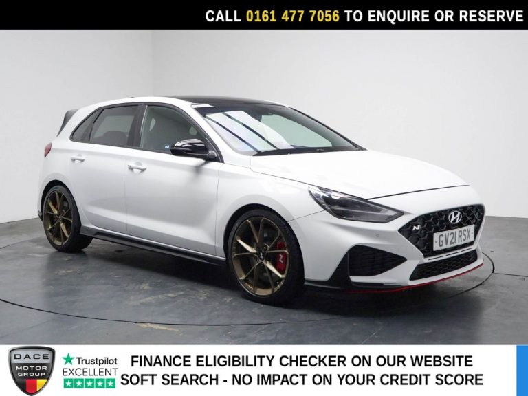 Used 2021 WHITE HYUNDAI I30 Hatchback 2.0 T-GDi N Performance Hatchback 5dr Petrol DCT Euro 6 (s/s) (280 ps) PETROL (reg. 2021-06-24) (Automatic) for sale in Stockport