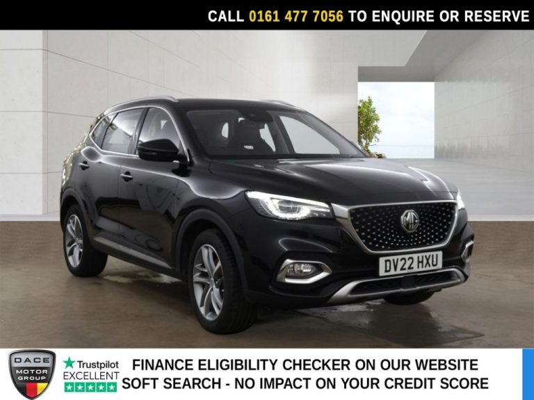 Used 2022 BLACK MG MG HS SUV 1.5 T-GDI Exclusive SUV 5dr Petrol DCT Euro 6 (s/s) (162 ps) PETROL (reg. 2022-05-18) (Automatic) for sale in Stockport