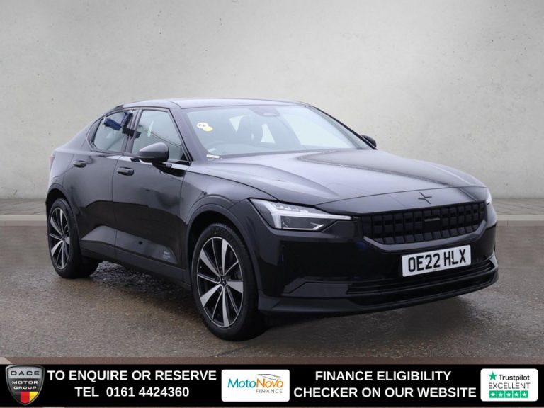 Used 2022 BLACK POLESTAR POLESTAR 2 Hatchback Single Motor 78kWh Long Range Fastback 5dr Electric Auto FWD (231 ps) ELECTRIC (reg. 2022-06-16) (Automatic) for sale in Stockport