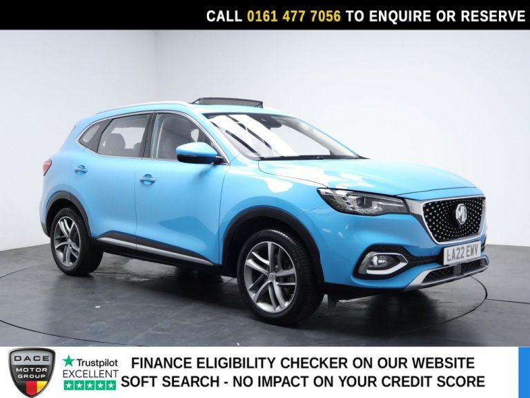 Used 2022 BLUE MG MG HS SUV 1.5 T-GDI Exclusive SUV 5dr Petrol DCT Euro 6 (s/s) (162 ps) PETROL (reg. 2022-07-12) (Automatic) for sale in Stockport